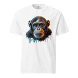 Artistic Chimpanzee Portrait Heavyweight Tee - - T-shirts