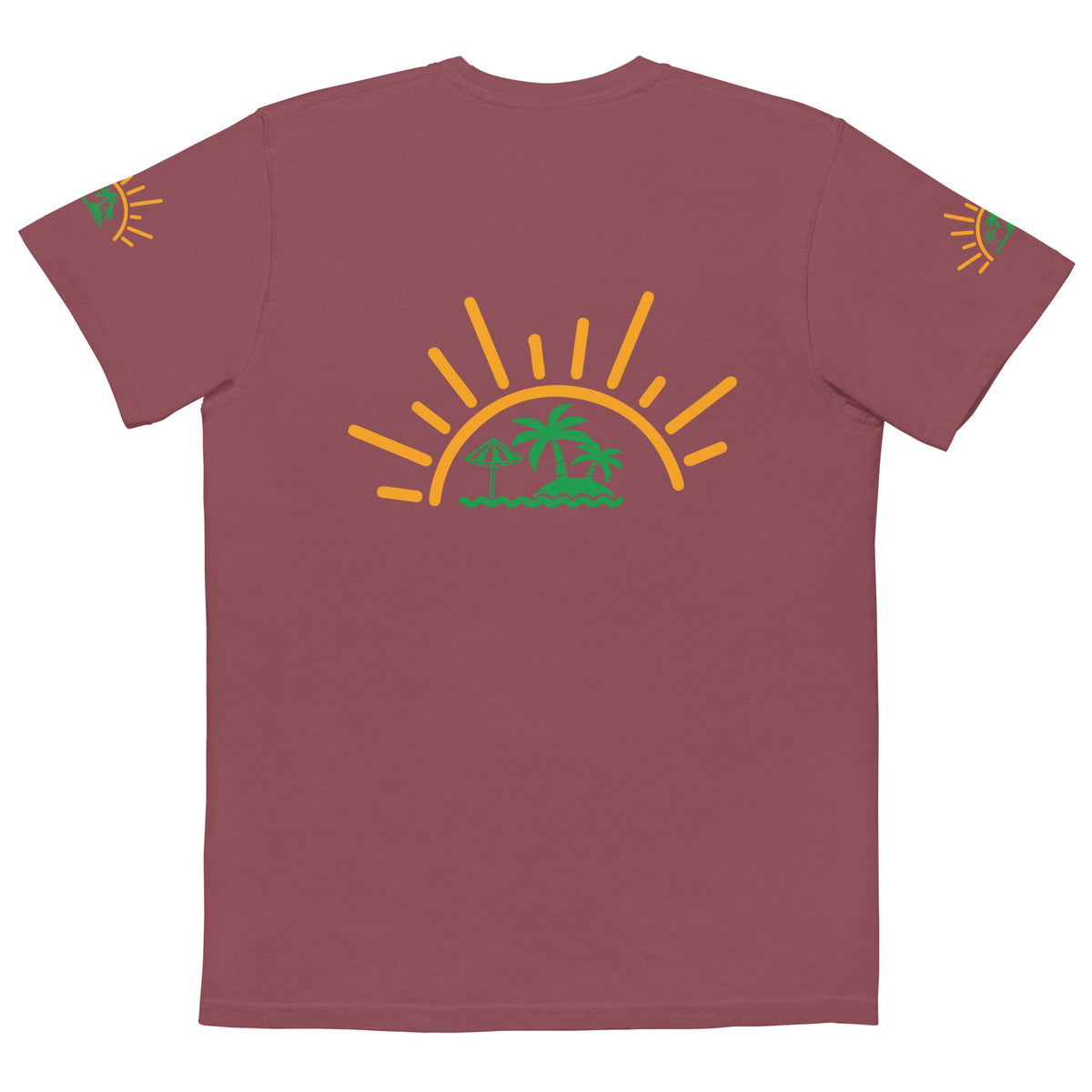 Sun and Surf - Garment Dyed Pocket Tee - -