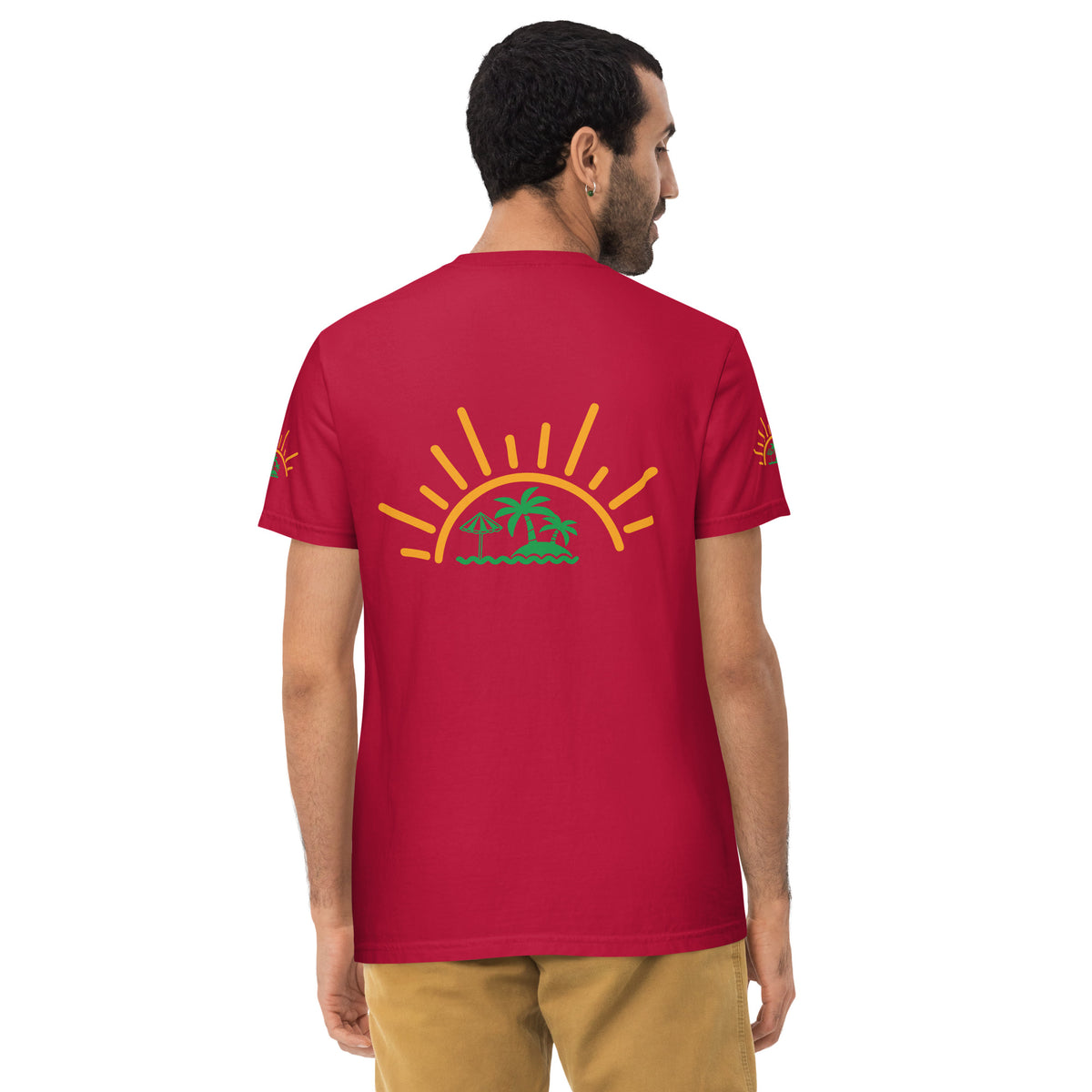 Sun and Surf - Garment Dyed Pocket Tee - -