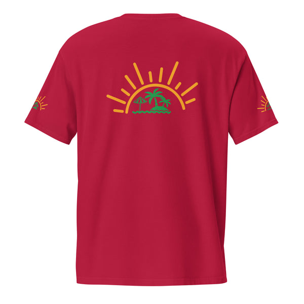 Sun and Surf - Garment Dyed Pocket Tee - Red -