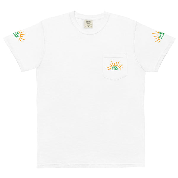 Sun and Surf - Garment Dyed Pocket Tee - -