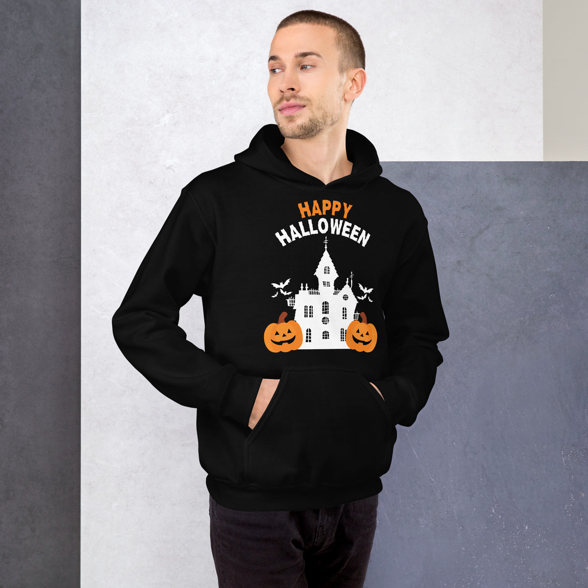 Pumpkin Patch Nostalgia - Warmth for Halloween Memories Hoodie - - Print Material