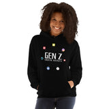 Networked & Trendy - Gen Z Digital Culture Hoodie - Black - Hoodies