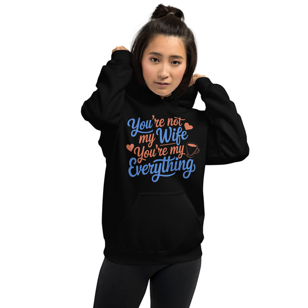 More Than a Wife – Celebrate Your Everything with Love - Black - Hoodies