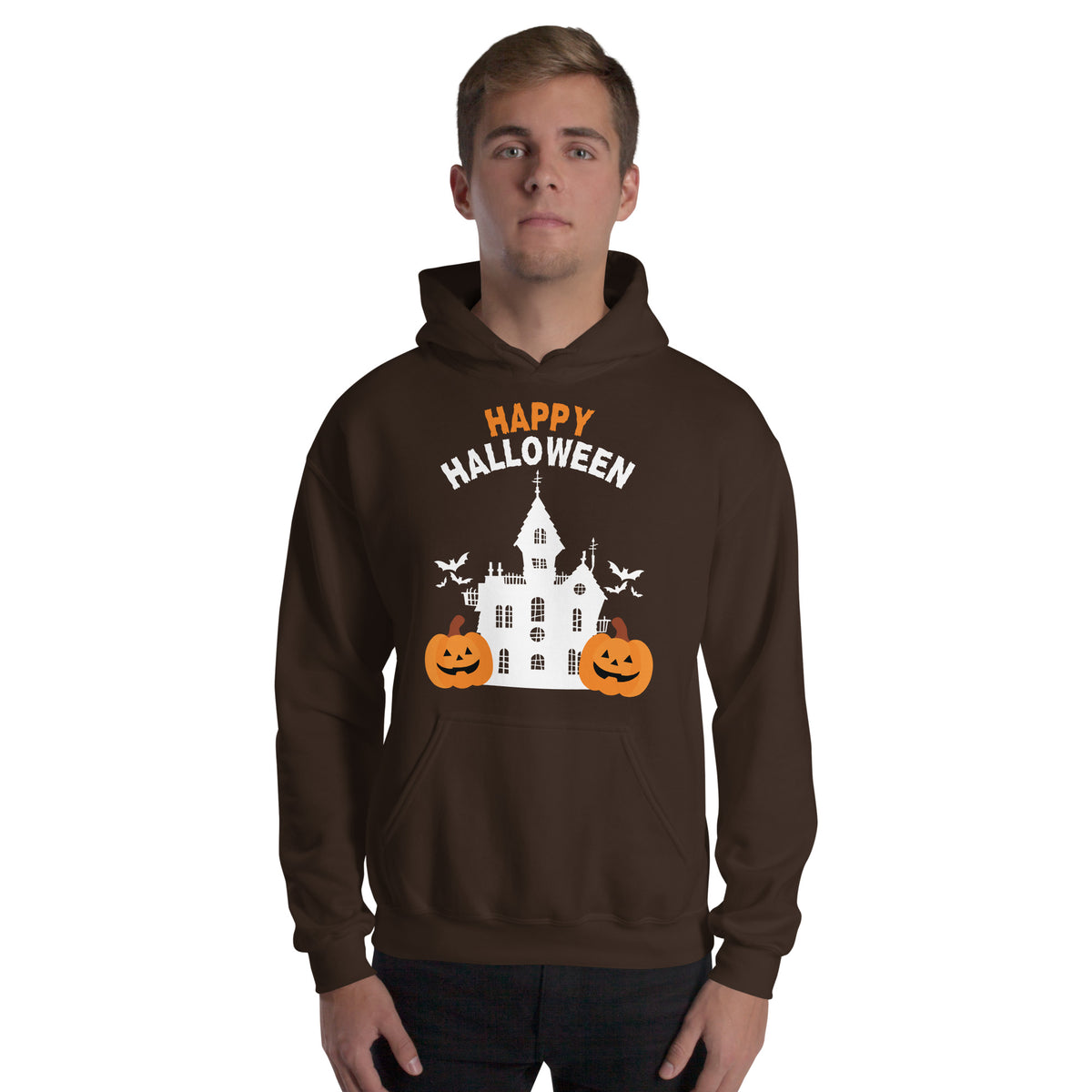 Pumpkin Patch Nostalgia - Warmth for Halloween Memories Hoodie - - Print Material