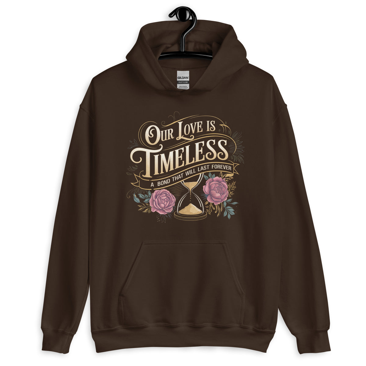 Our Love is Eternal – Cherish the Moment - Dark Chocolate - Hoodies