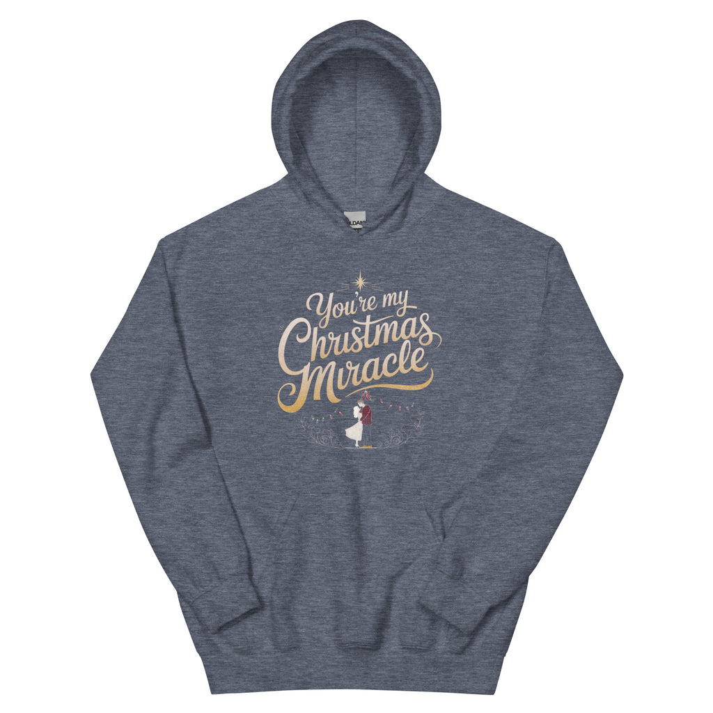 Forever My Christmas Miracle – A Special Holiday Hoodie - Heather Sport Dark Navy - Hoodies