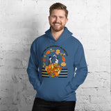 Thanksgiving Love - Hoodie for Husband - Indigo Blue - Hoodies