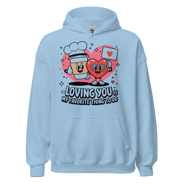 A Cozy Way to Say 'I Love You' - - Hoodies