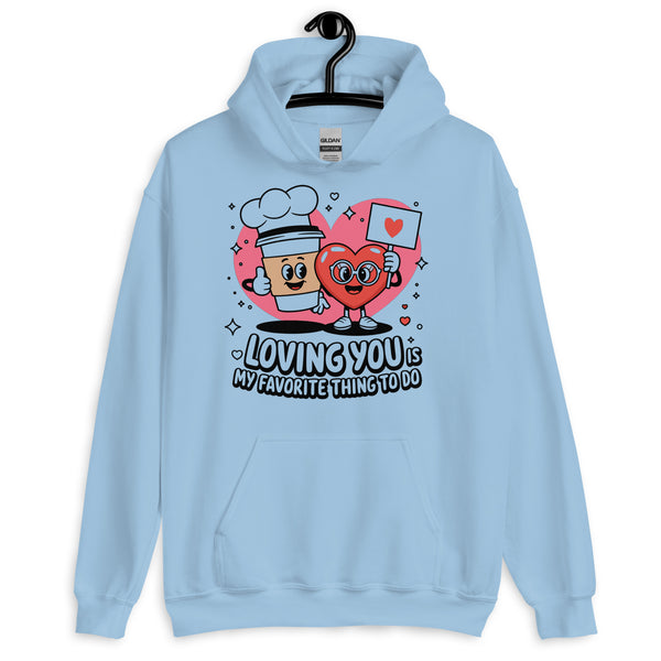 A Cozy Way to Say 'I Love You' - - Hoodies