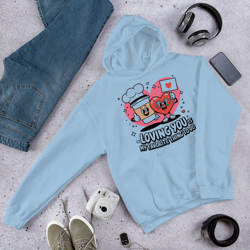 A Cozy Way to Say 'I Love You' - - Hoodies