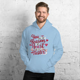 Love in Every Stitch - You Make My Heart Race - - Hoodies