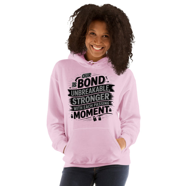 Stronger Every Day - The Ultimate Gift of Love for Her - Light Pink - Hoodies