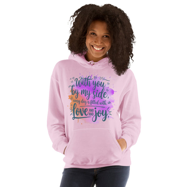 Love, Joy & Forever – A Gift for Your Heart - Light Pink - Hoodies