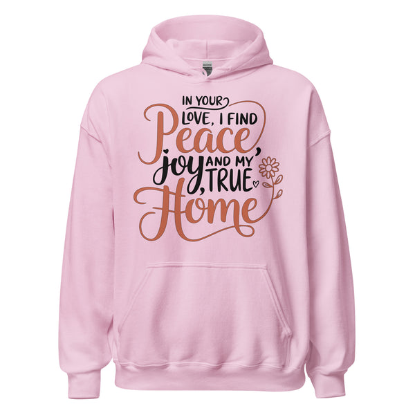 Grateful for Every Moment – A Hoodie for Her - Light Pink - Hoodies