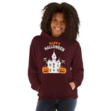 Pumpkin Patch Nostalgia - Warmth for Halloween Memories Hoodie - - Print Material