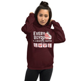 Wrapped in Love - A Heartfelt Gift from Husband to Wife - Maroon - Hoodies