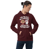 A Cozy Way to Say 'I Love You' - Maroon - Hoodies