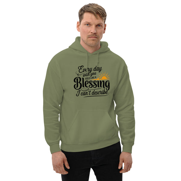 Warmth in Every Word - A Gift for Him - - Hoodies