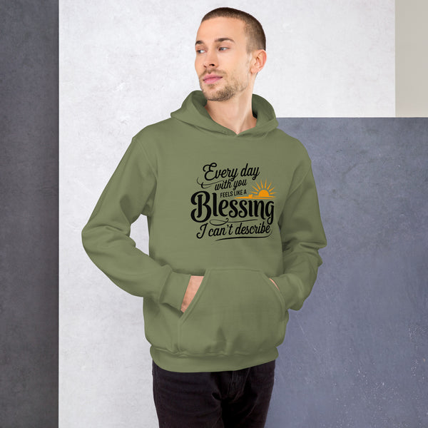 Warmth in Every Word - A Gift for Him - - Hoodies