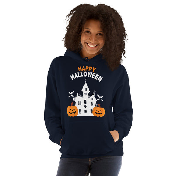 Pumpkin Patch Nostalgia - Warmth for Halloween Memories Hoodie - - Print Material