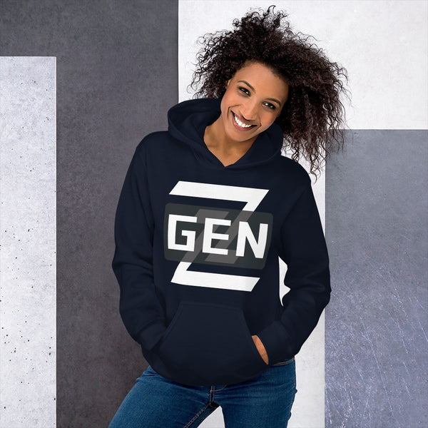 Generation Bold - Clean, Modern Gen Z Design - - Hoodies