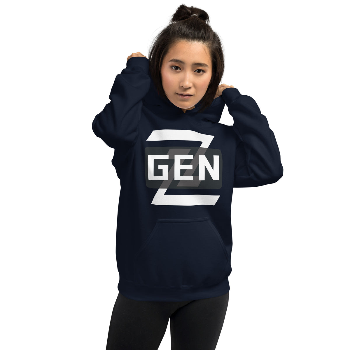 Generation Bold - Clean, Modern Gen Z Design - - Hoodies