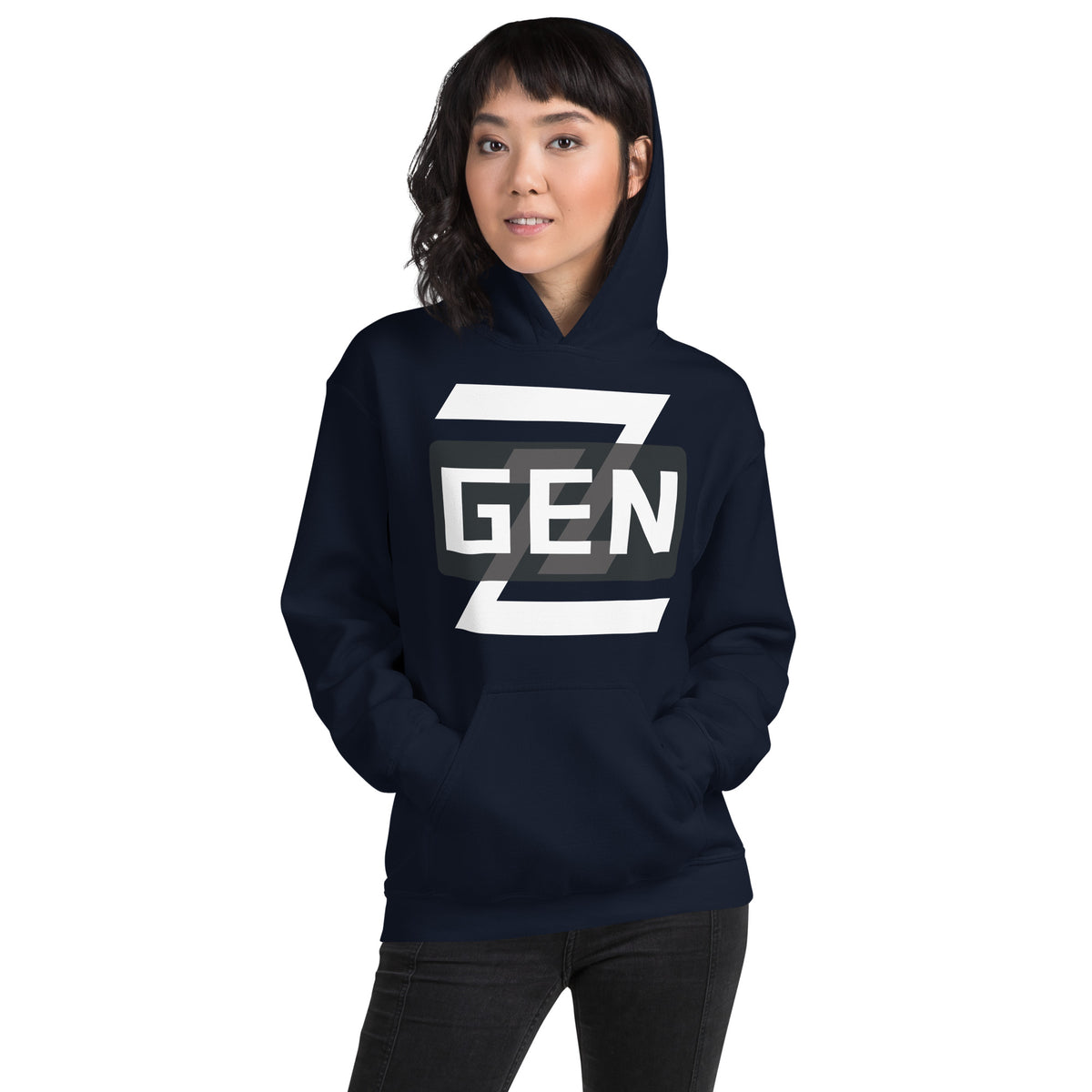 Generation Bold - Clean, Modern Gen Z Design - - Hoodies