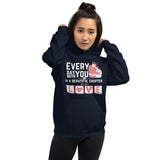 Wrapped in Love - A Heartfelt Gift from Husband to Wife - Navy - Hoodies