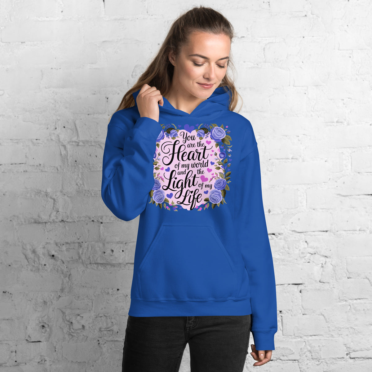 Heart & Light - A Husband’s Eternal Love Hoodie - Royal - Hoodies