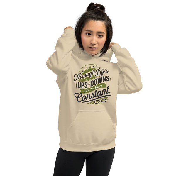 You’ve Been My Constant - A Heartfelt Gift of Endurance - Sand - Hoodies