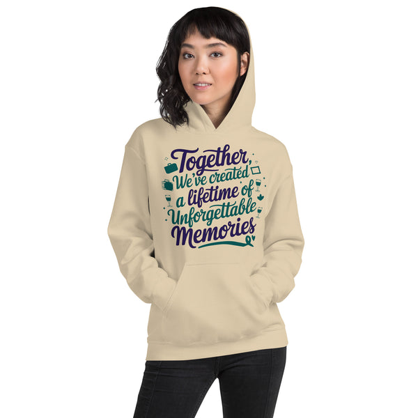 For My Forever Partner - A Hoodie That Remembers Us - Sand - Hoodies