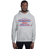 Red, White, and Vote - 2024 Election Hoodie - - Hoodies