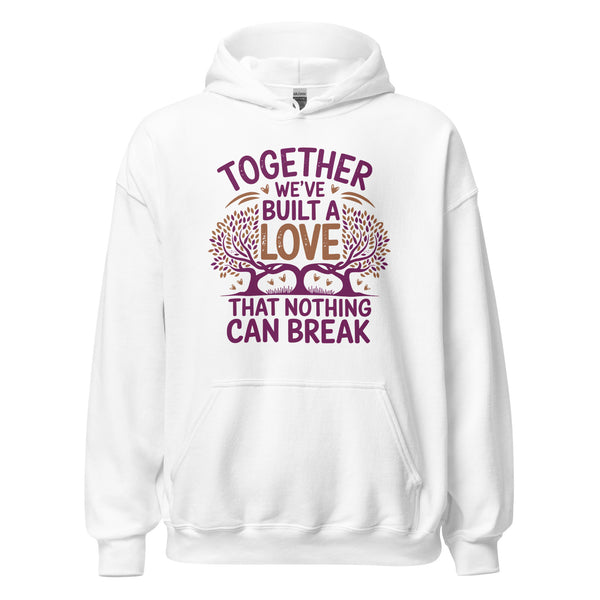 Together Forever - A Love That Stands the Test of Time - White - Hoodies