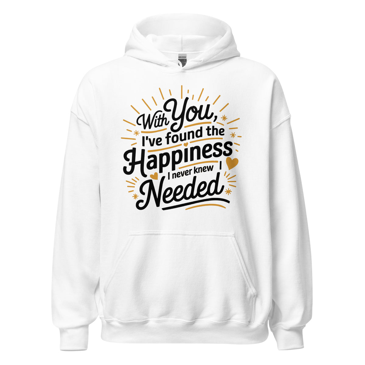 Golden Love for Your Queen – A Husband’s Tribute in Style - - Hoodies