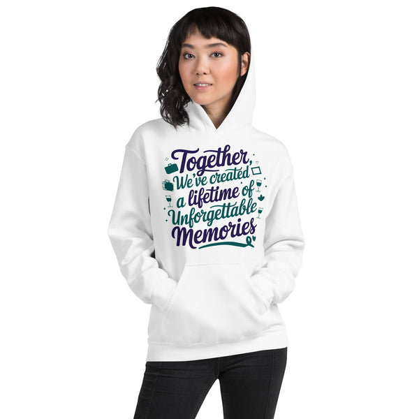 For My Forever Partner - A Hoodie That Remembers Us - White - Hoodies