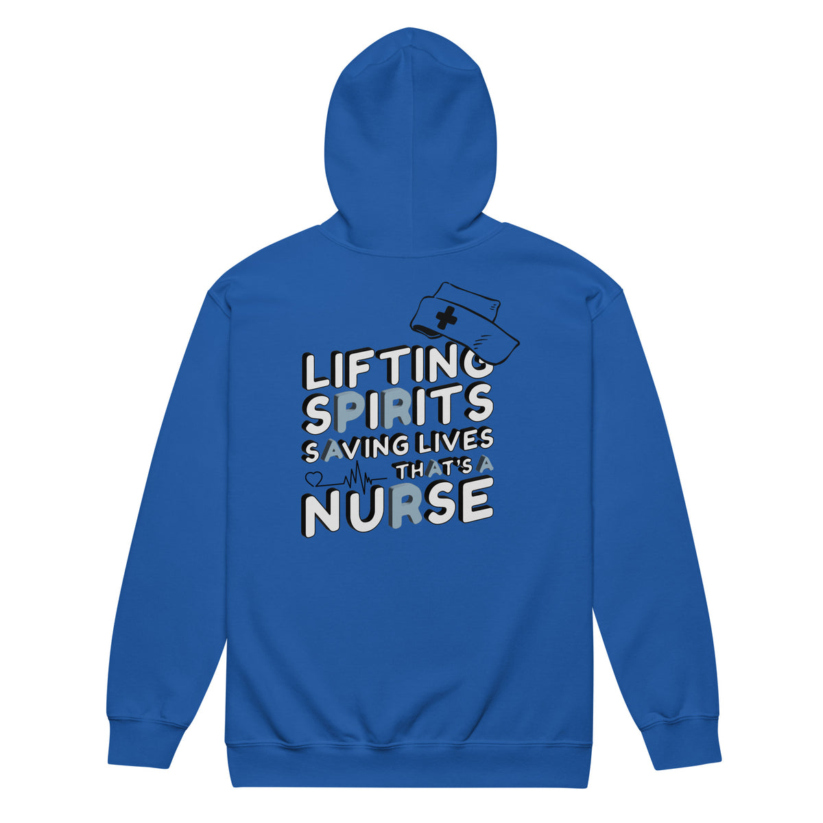 Uplifting & Caring - The Perfect Hoodie for Nurses - - Hoodies