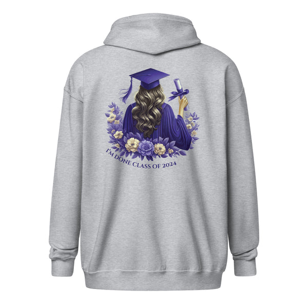 Purple Pride - Graduation Glory - Sport Grey - Hoodies