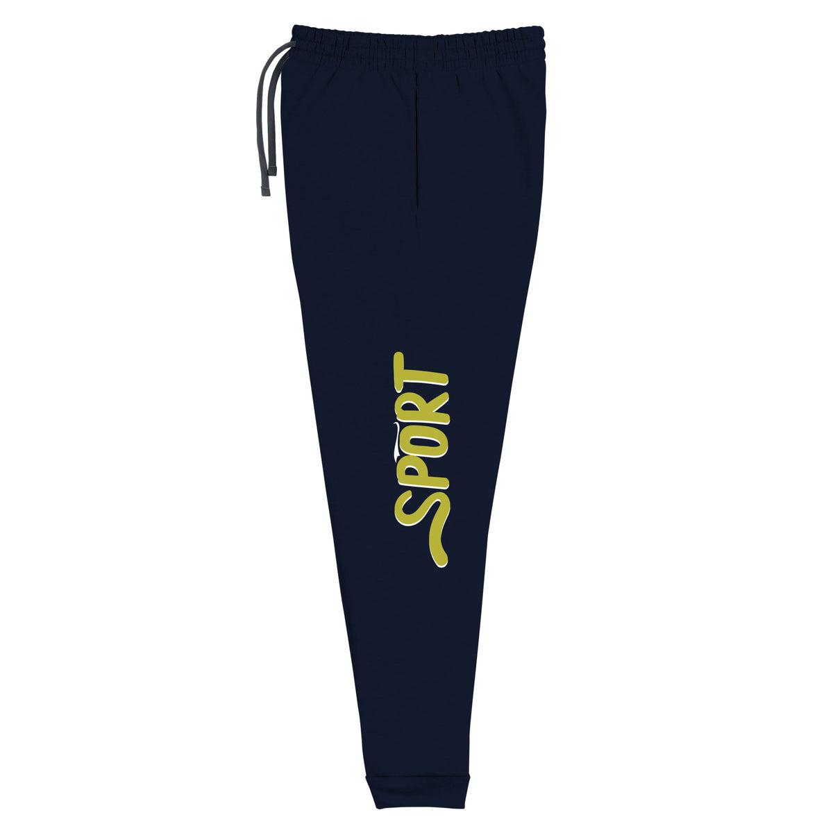 Run in Style - Bold Sport Design Joggers - J. Navy - Joggers