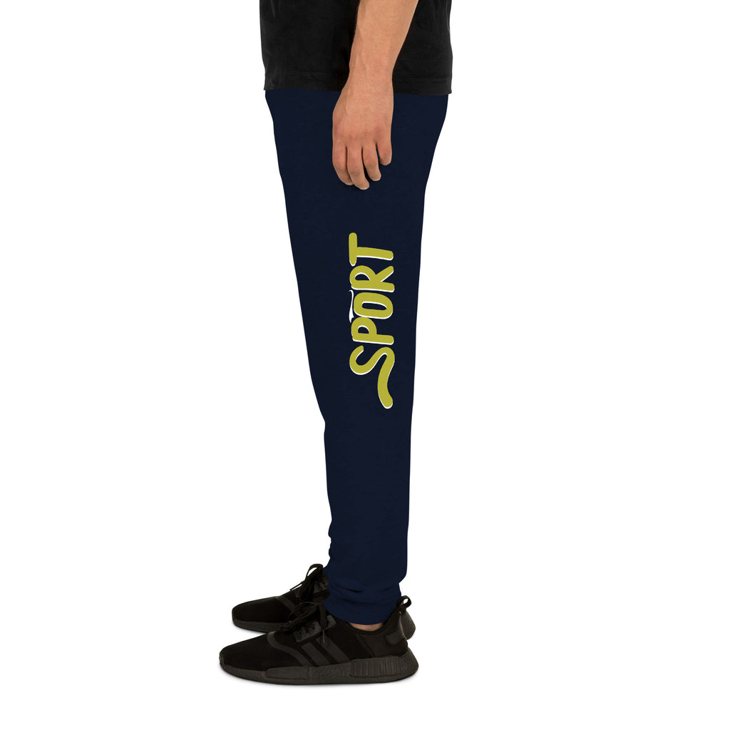 Run in Style - Bold Sport Design Joggers - - Joggers