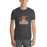 Wild Compassion - Vegan Lion Graphic Tee - - Print Material