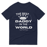 World's Best Dad Tee - A Tribute to Fatherhood - Navy - Print Material