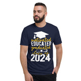 Proud Graduate - Class of 2024 Motivational T-Shirt - -