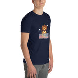 Wild Compassion - Vegan Lion Graphic Tee - - Print Material