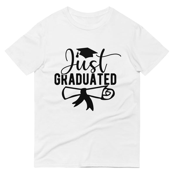 Milestone Achieved - Just Graduated T-Shirt - White -