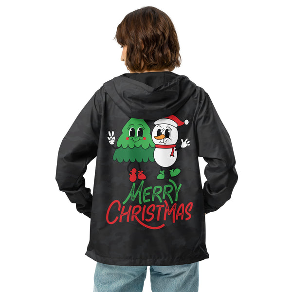 Holiday Harmony - Zip Up Your Christmas Spirit - Black Camo - Hoodies