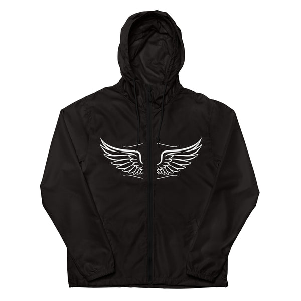 Wings of Courage Windbreaker - Black -