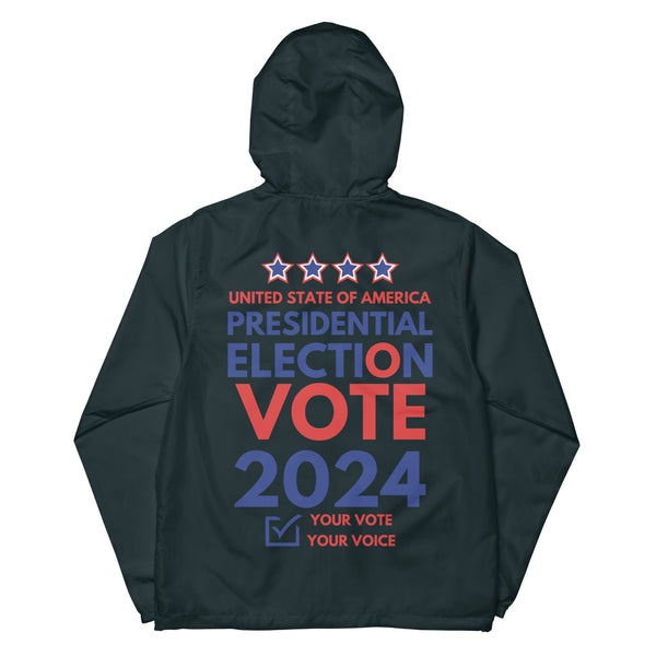 2024 Civic Duty Windbreaker - Your Vote, Your Voice - - Hoodies