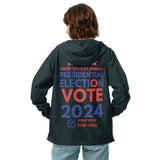 2024 Civic Duty Windbreaker - Your Vote, Your Voice - Classic Navy - Hoodies