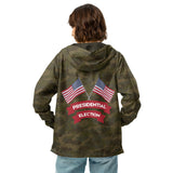 Stars and Stripes Windbreaker - Honor Your Vote - Forest Camo - Hoodies